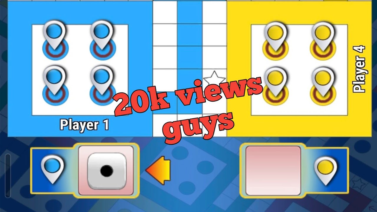 Tricks And Tips Ludo King 😱 | How To Win Ludo King 🤴 | 4 Players Gameplay 👏 | #boardgame 