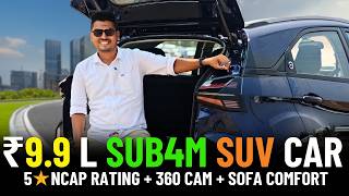 9.9L Budget SUV King? 🔥 5★ Safety + 360 Cam + 17 KMPL | Tata Nexon Creative Tamil Review