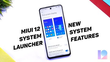 Miui 12 New Stable System Launcher | New Horizontally Recent Menu | Bugs Fixed