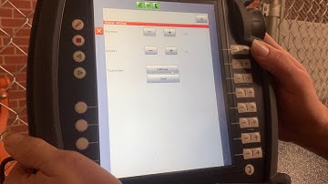 Kuka Teach Pendant Screen Calibration and 6D Mouse Test.
