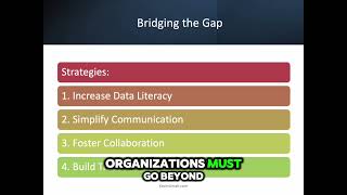 From Insight to Impact: How to Turn Analytics into Action and Close the Data Decision Gap