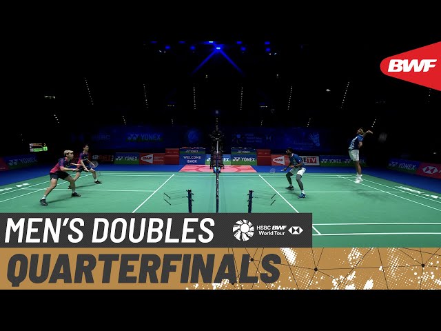 YONEX All England Open 2022 | Gideon/Sukamuljo (INA) [1] vs Rankireddy/Shetty (IND) [5] | QF class=