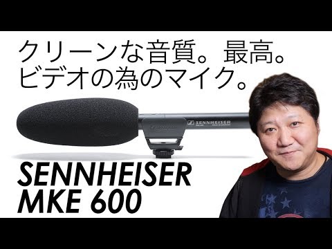 ホワイトノイズ問題も解決！ 超単一指向モノラルマイク／SENNHEISER（ゼンハイザー）MKE600