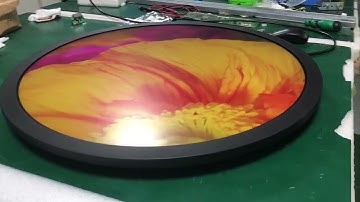 DEDI Factory 23.6inch Circular LCD Screen Modules 1080*1080 Round HD LCD Player Digital Signage