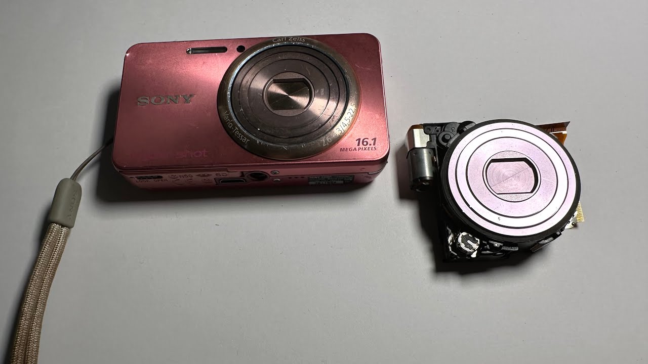 Sony Cyber Shot DSC W570 Lens Replacement - YouTube