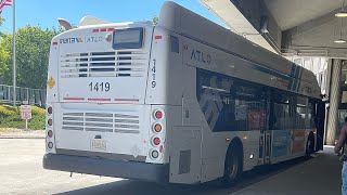 Ride on MARTA Local•Bus 2013 New Flyer Xcelsior XN40 #1419 on Route 39 Buford Hwy
