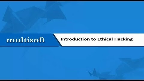 Introduction to Ethical Hacking - Sample Training Video