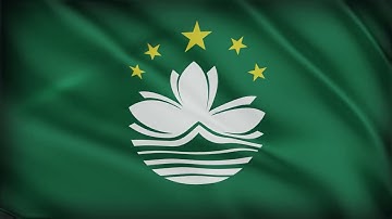 Macau Flag Waving | Macau Flag Background Video