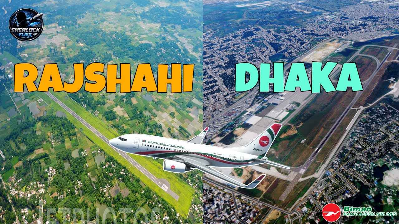 Rajshahi to Dhaka | Biman Bangladesh Airlines | RJH-DAC | Airbus A320Neo | Flight Simulator