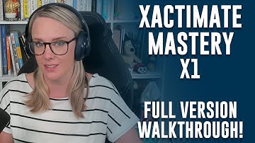 Beginner Xactimate Version X1 Walkthrough with Alena Wilson