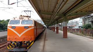 改點後不復見!!台鐵507次莒光號沙鹿站開車 Taiwan railway Chu-Kuang Express507 depart from Shalu station.