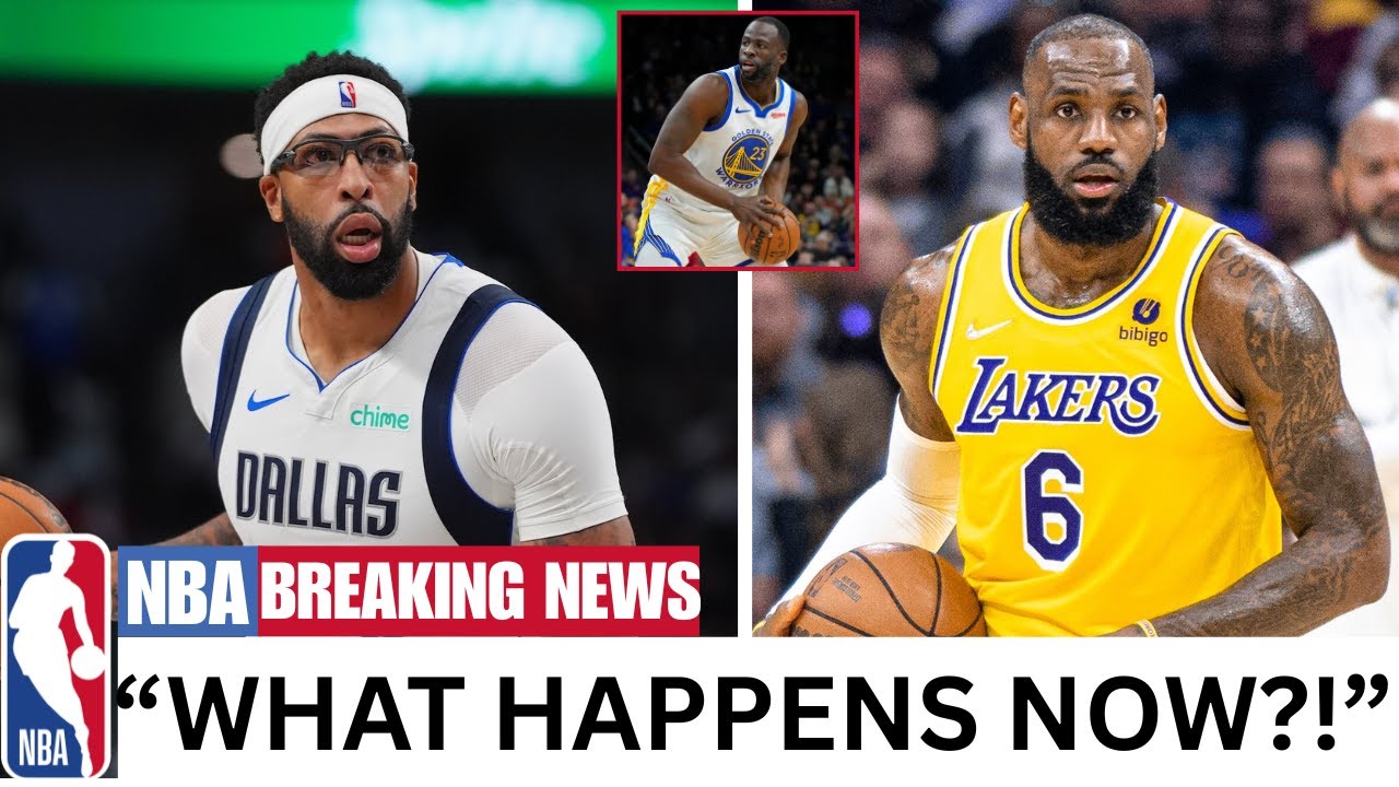 Anthony Davis And LeBron James React To Draymond Green Being OFFICIALLY ...