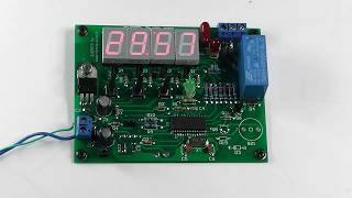 Programmable Cyclic Timer (Repeat) based on PIC16F886 SMD - Temporizzatore Ciclico con PICmicro