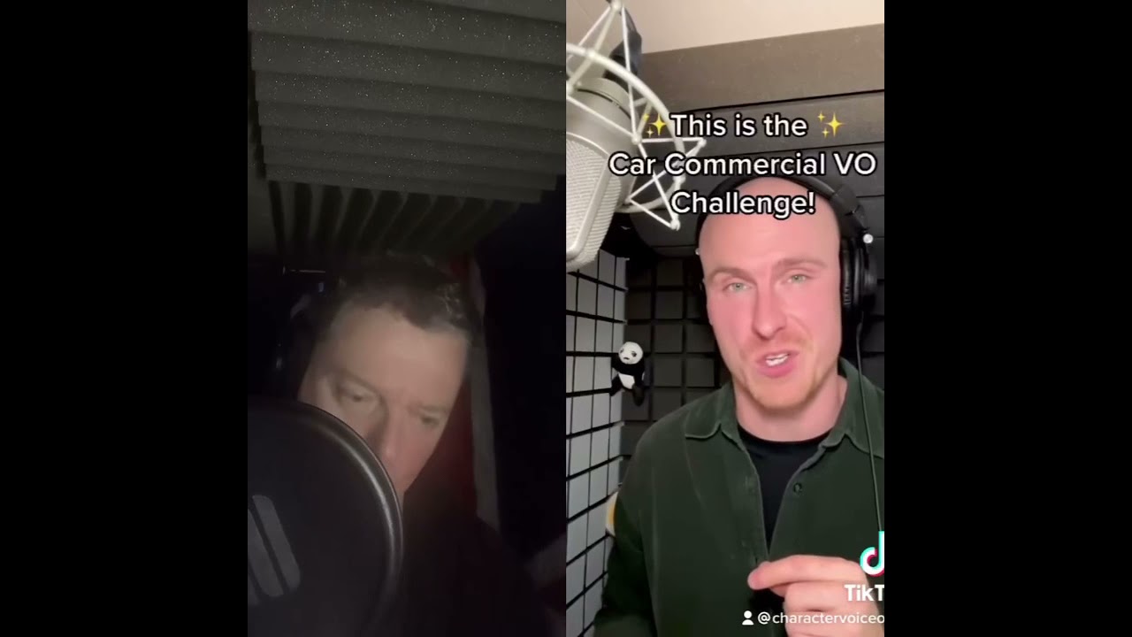 Car  Commercial Voice-Over challenge UK Male voice artist for automotive TV & Radio ads