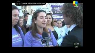 Ley de Fertilizacion Asistida - Protesta Ya de CQC