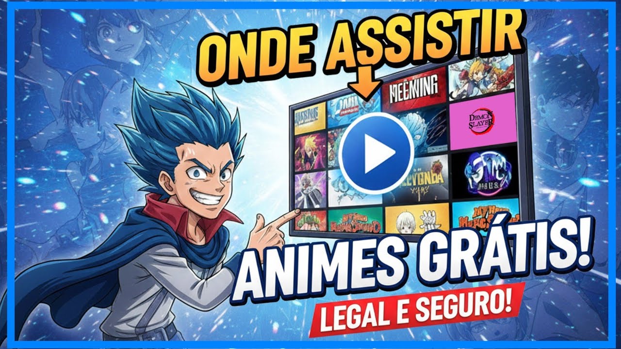 ONDE ASSISTIR ANIMES DE GRAÇA EM 2026 @LamenOtaku - YouTube