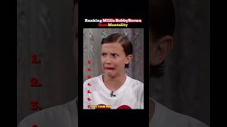 Ranking Millie Bobby Brown Best Mentality.