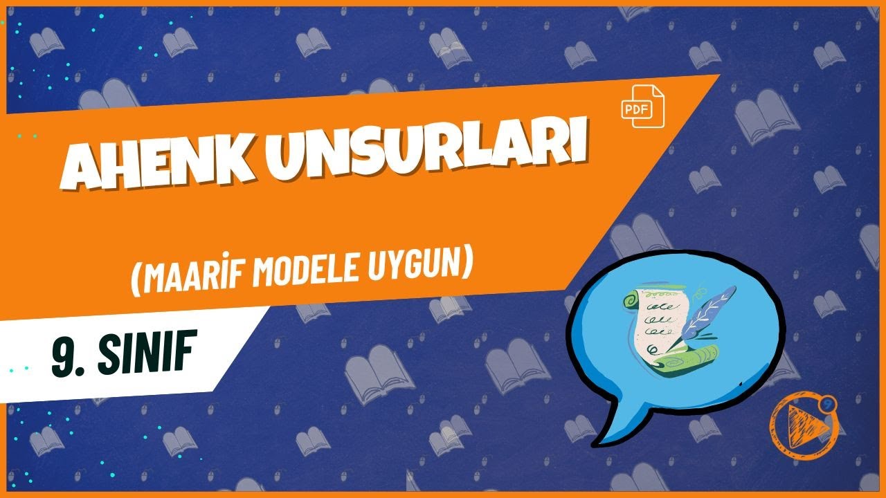Ahenk Unsurları | 9. Sınıf Edebiyat Konu Anlatımı | 2025- 2026
