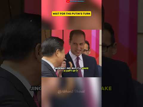 Putin Viral Moments vs Prince William & Xi