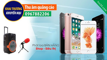Thu âm quảng cáo Tôm Mobile MC đọc khuyến mại khai trương 0967882206