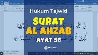 Tajwid Surat Al Ahzab Ayat 56