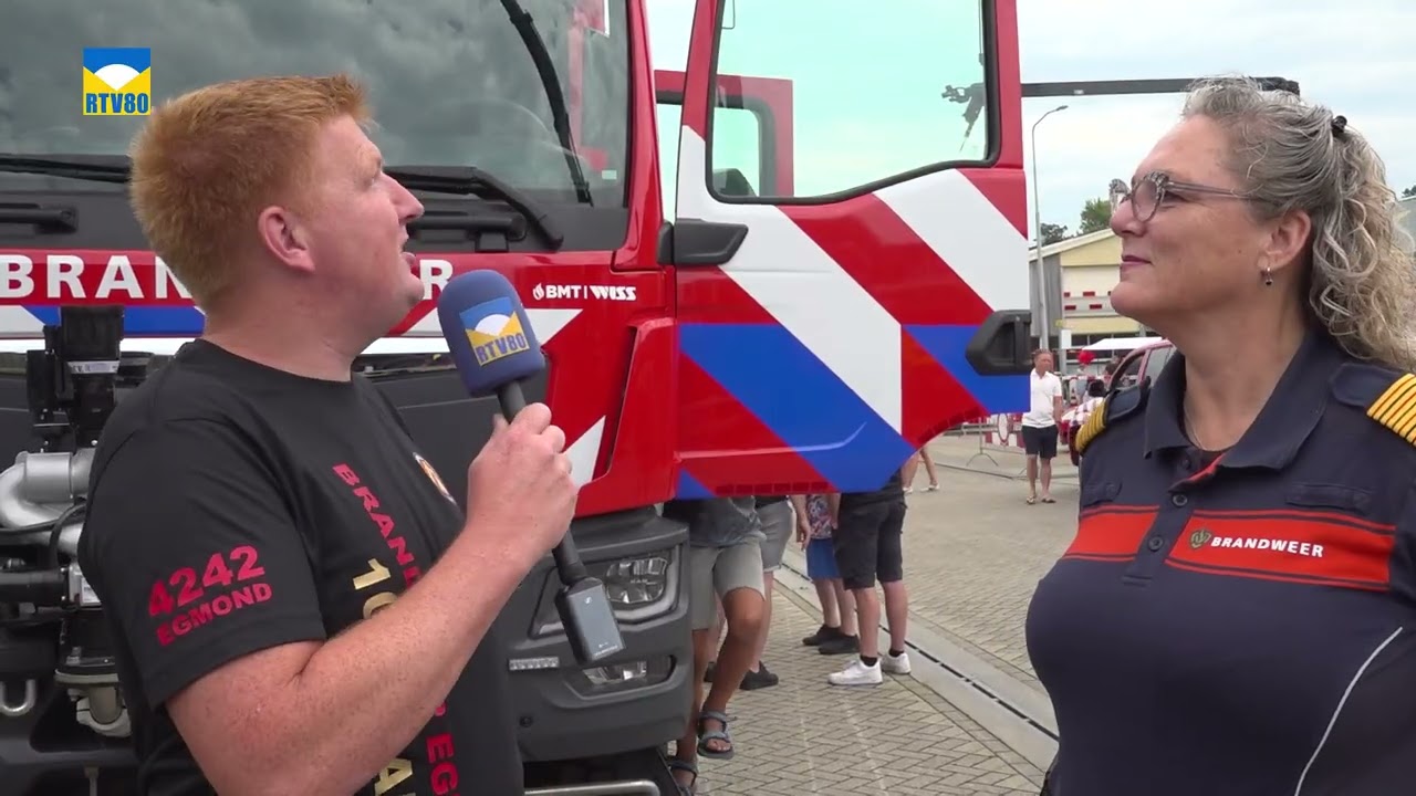 Eeuw vol vuur en toewijding: brandweer Egmond viert honderd jaar