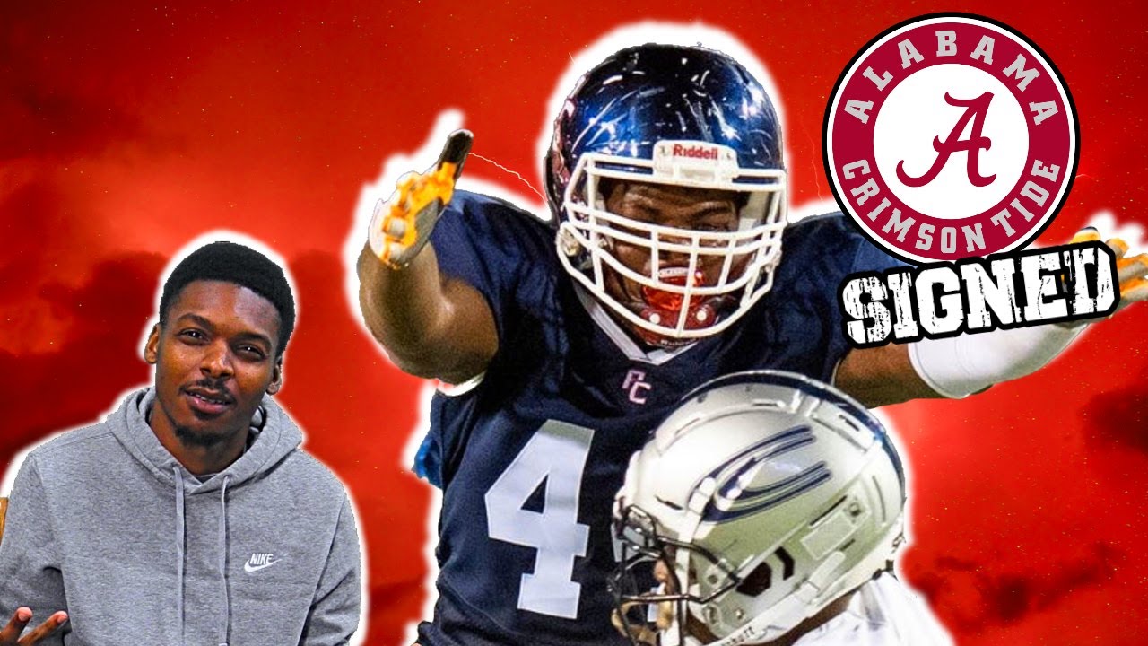 The most VIOLENT HS player I've ever seen! – Bama signee 4-Star DL Khurtiss Perry FILM REACTION