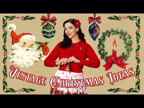 FORGOTTEN VINTAGE CHRISTMAS IDEAS🎄Classic Holiday Decor, Timeless Traditions to Bring Back Nostalgia