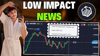 How to Trade on Low Impact News in Binary Trading... Start As Profitably