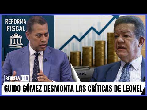 Guido Gómez to Leonel Fernández: "You made five tax reforms and now you're criticizing the anti-c...