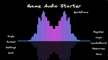 Game Audio Starter
