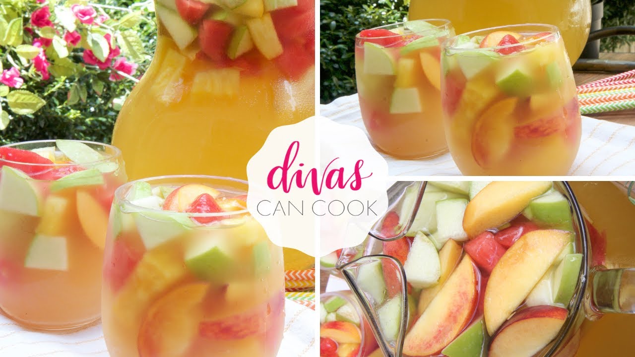 Fruity Cocktail "Bridal Shower"  Punch | Divas Can Cook