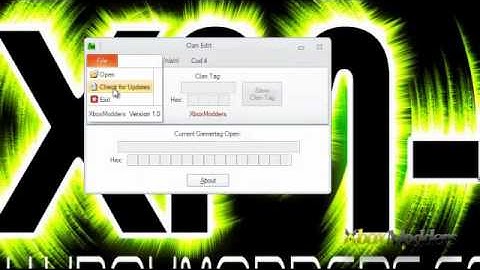 Clan Edit - Xbox 360 ClanTag Editor  - MW2 - Cod4 - Cod WaW - Tutorial