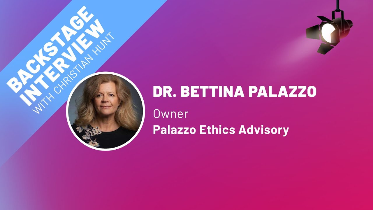 ECEC 2022 | Backstage Interview with Dr. Bettina Palazzo - YouTube