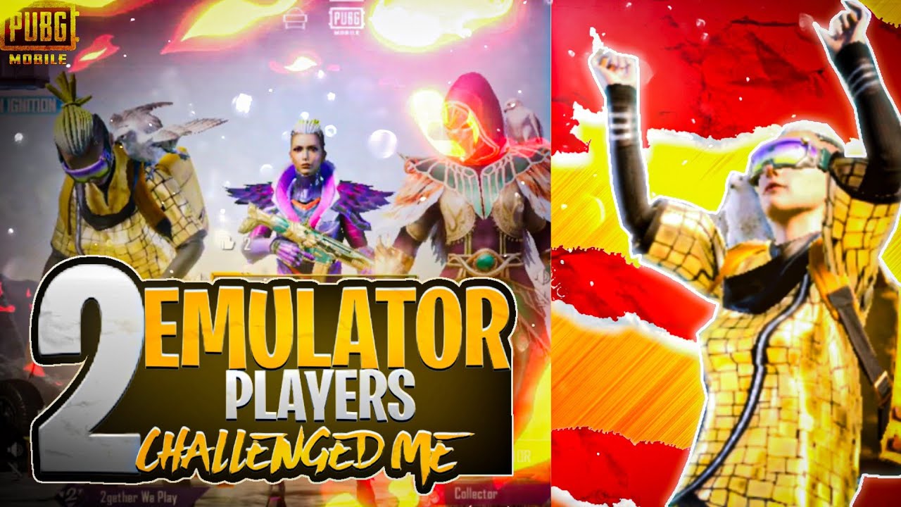 Two Emulator Tattas Challenged me And then this happened || Pubg Mobile ||