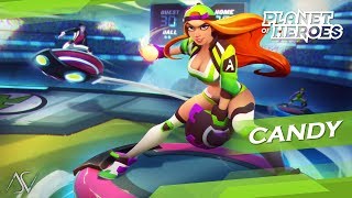 Planet of Heroes - MOBA 5v5 (Android/iOS) - Candy Gameplay! screenshot 1
