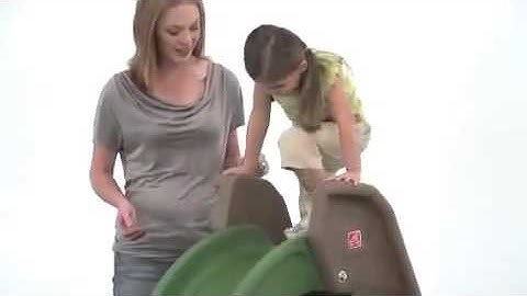 Naturally Playful Big Folding Slide espanol