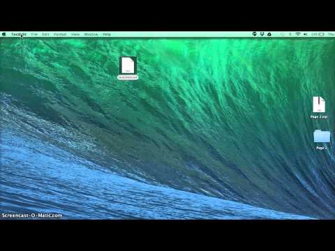 Plain Text with TextEdit