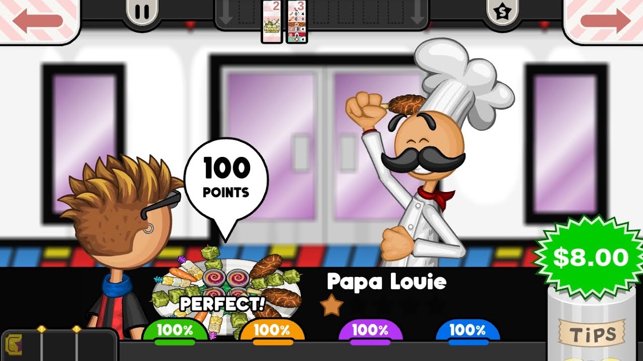 Sad ending of Papa's Next Chefs 2023 : r/flipline