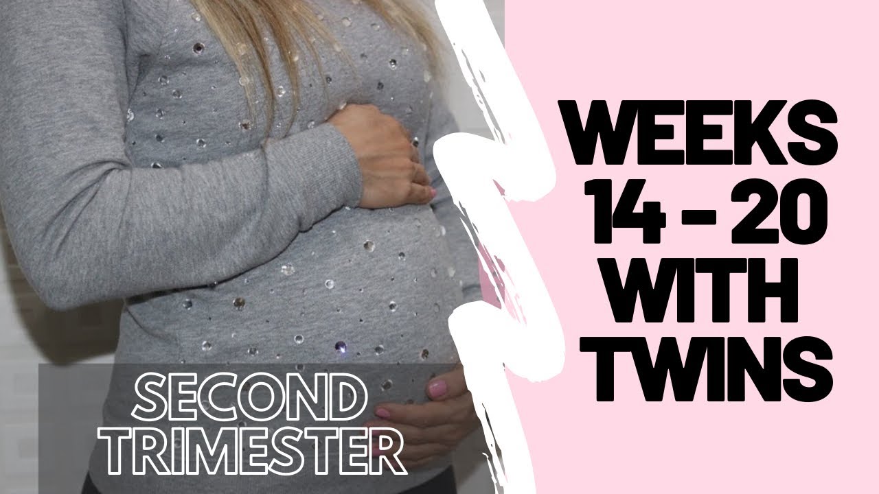 HOW I SURVIVED WEEKS 14 - 20 TWIN PREGNANCY | SECOND TRIMESTER WITH TWINS | 3UNDR3