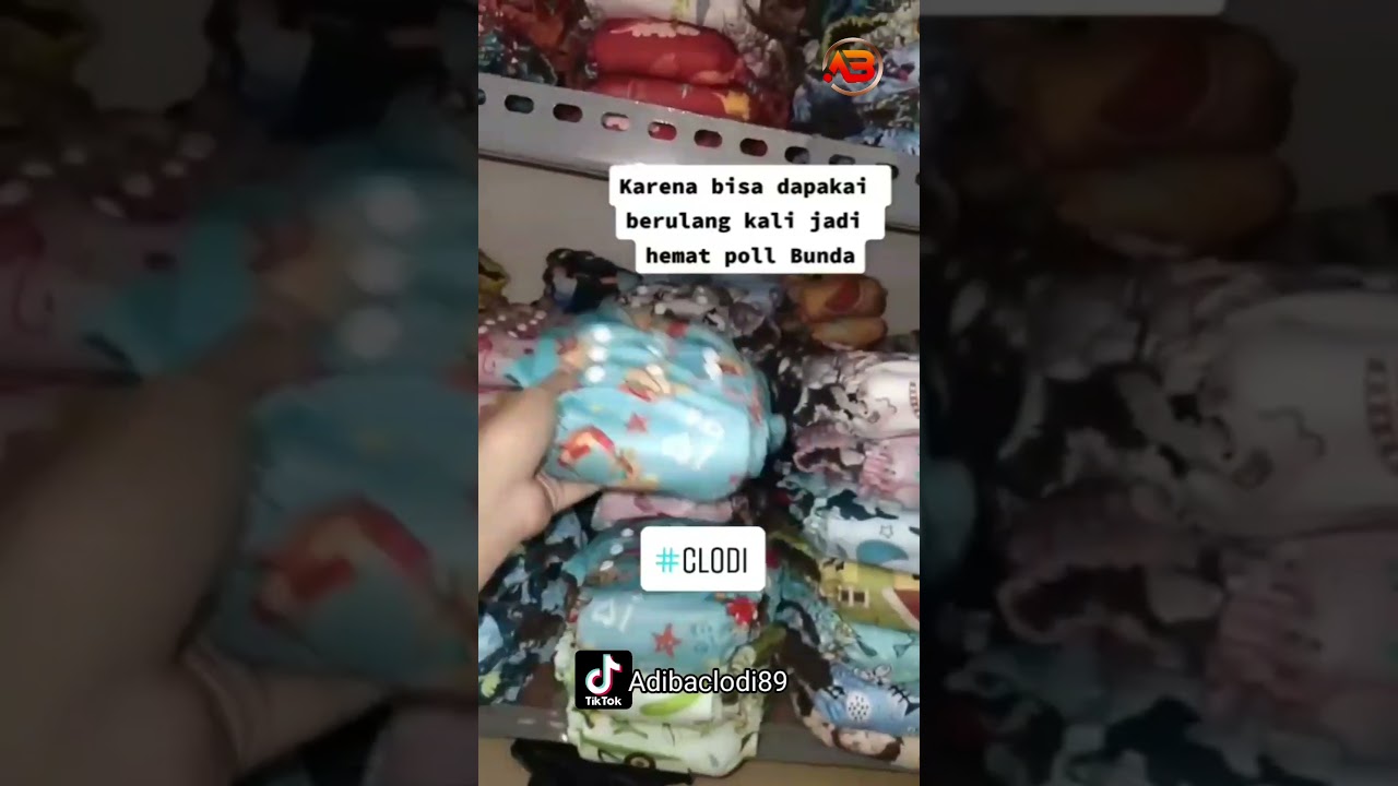 Popok kain bayi cuci ulang awet sampai tahunan 