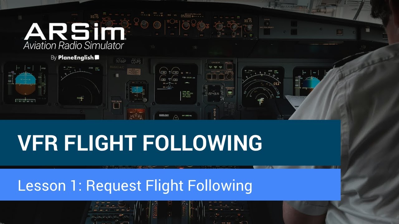 How to Request VFR Flight Following | ATC Phraseology Practice (Lesson 1)