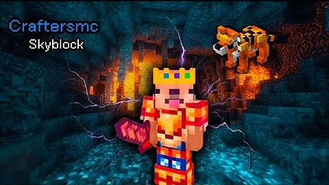 Craftersmc skyblock | Slayer = money | doing 50+ t4 wolf slayer 🐺