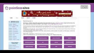Pointlesssites Website Review