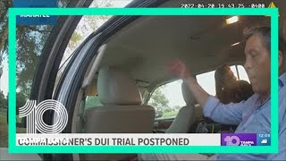 Manatee County commissioner DUI trial postponed