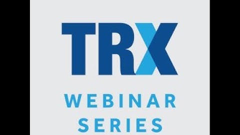 TRX Webinar: Improved Process Parameter Optimization using Machine Learning