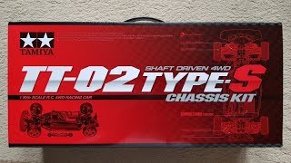 Tamiya TT-02S unboxing (#58600)