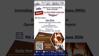 JSW Steel Ltd.vijaynagar#maintance#opration#project #jsw #interview #nagpur #jswgroup #jswenergy