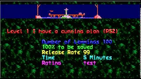 Lemmings PS2 remake.. I have a cunning plan