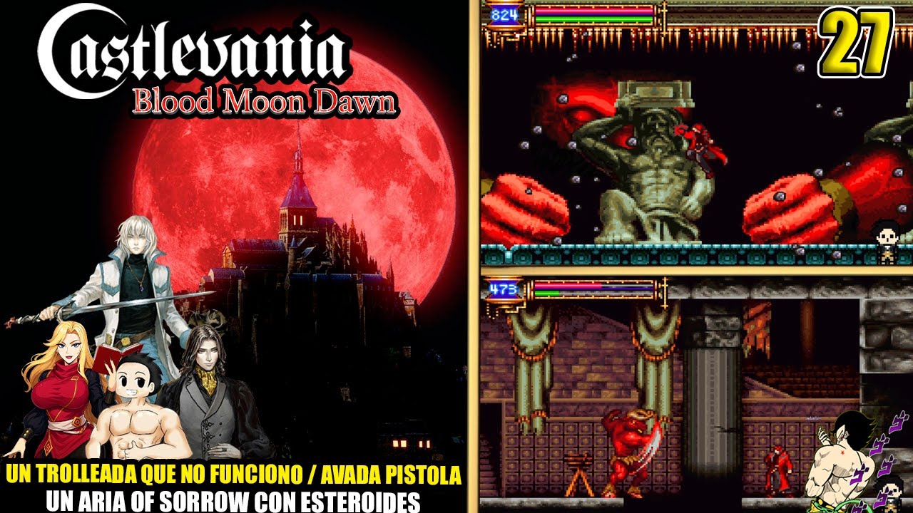 Castlevania: Blood Moon Dawn - Ep.-27 EL SALTO ALTO / BALORE BOSS ...